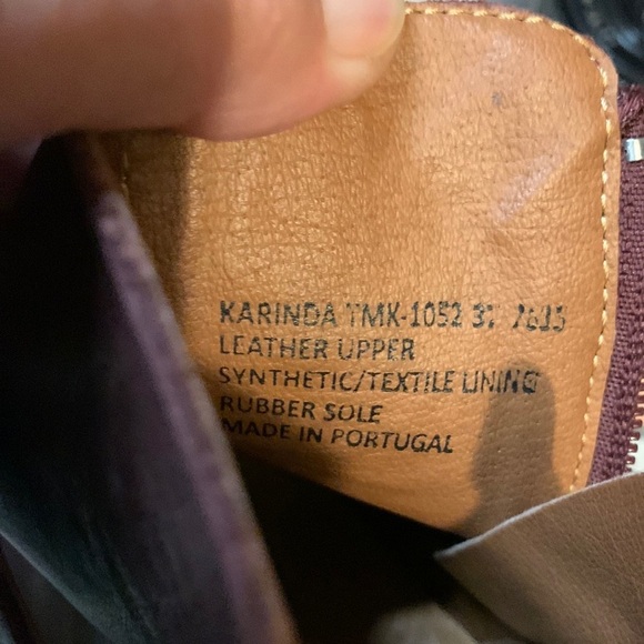 Tara M. Karinda Ankle Booties Size 37 - Picture 7 of 8